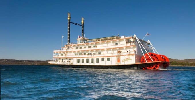 Showboat Branson Belle Cruise and Dinner Menu