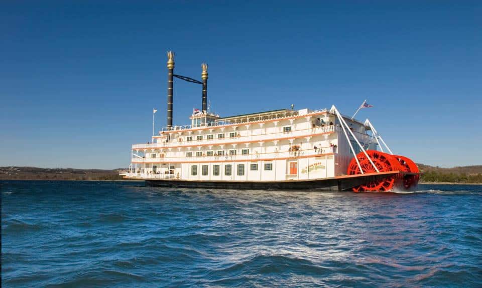 Showboat Branson Belle Cruise and Dinner Menu